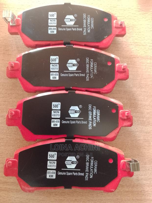 YBD Front Brake Pads Fully Ceramic - thumbnail 2