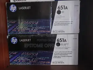 Premium Quality Hp 651A Black Toners