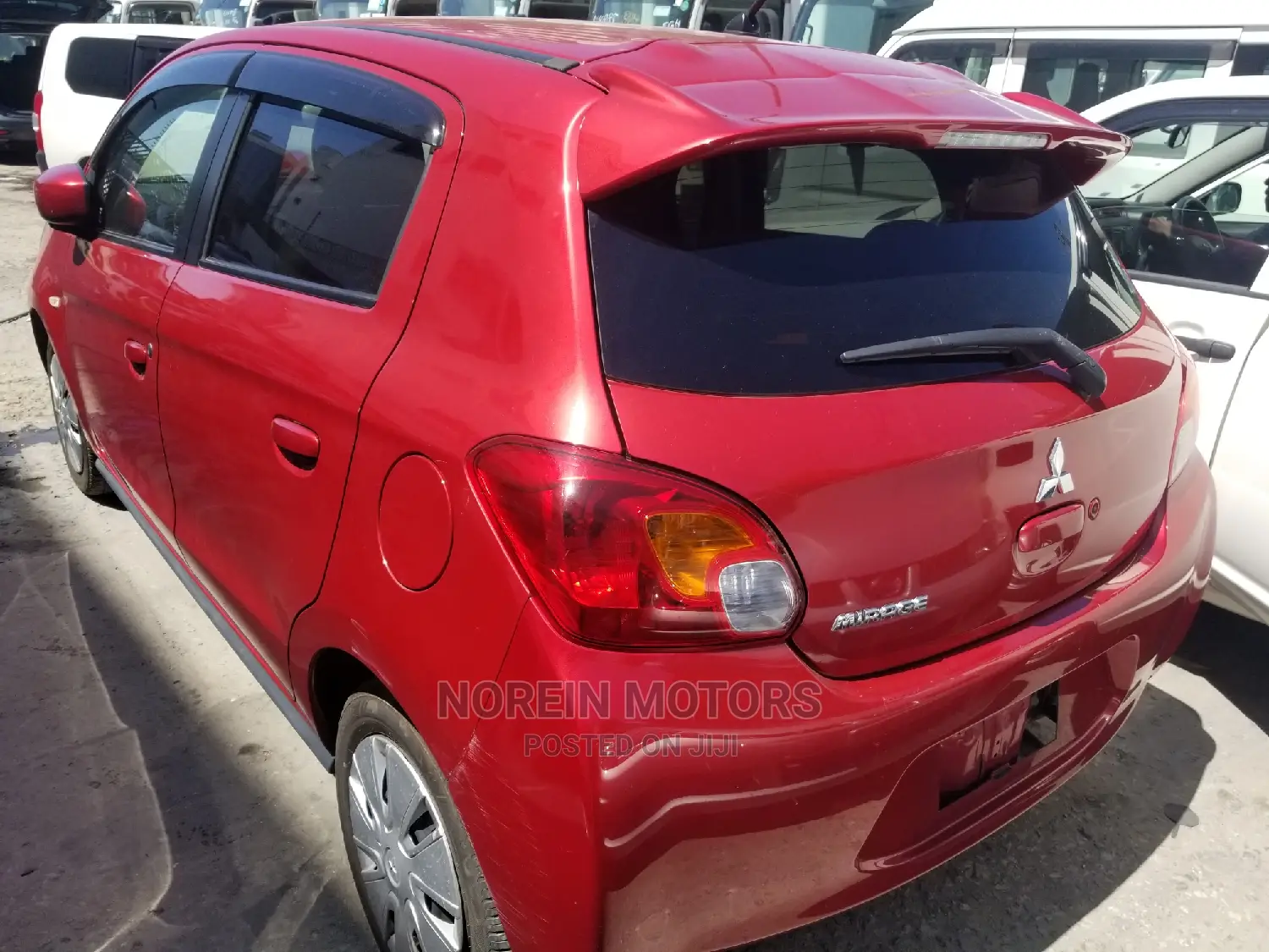 Mitsubishi Mirage 2015 Red
