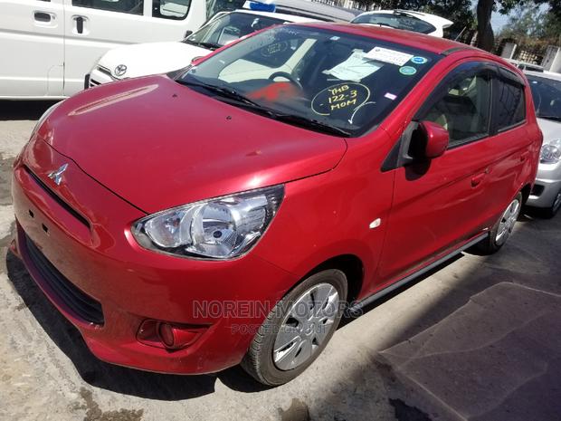 Mitsubishi Mirage 2015 Red - thumbnail 3