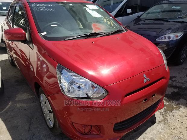 Mitsubishi Mirage 2015 Red - thumbnail 2
