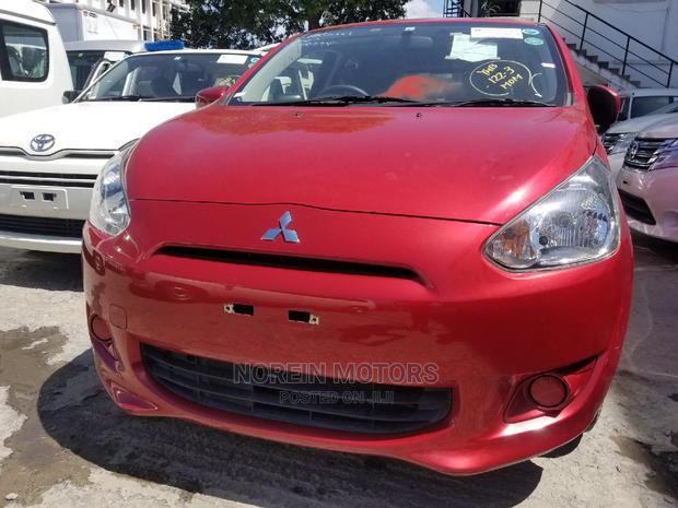Mitsubishi Mirage 2015 Red - main view