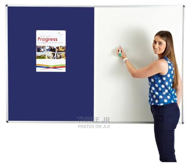 Quality Cojoined Whiteboard/Noticeboards in Stock - main view
