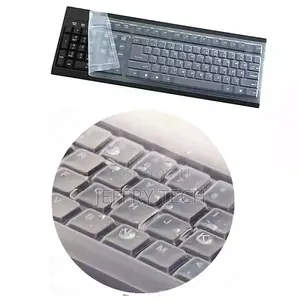 Silicone Protective Pad 15 X 34cm Protects Keyboard Desktop
