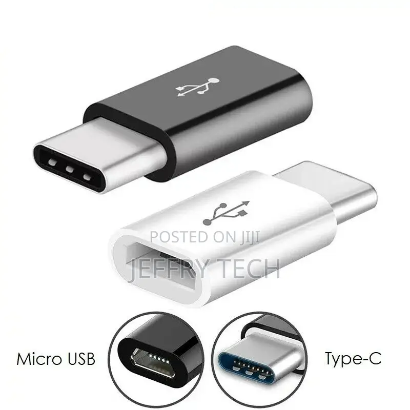 Micro Usb Adapter to Type C 3.1 Converter Charger Data Conne