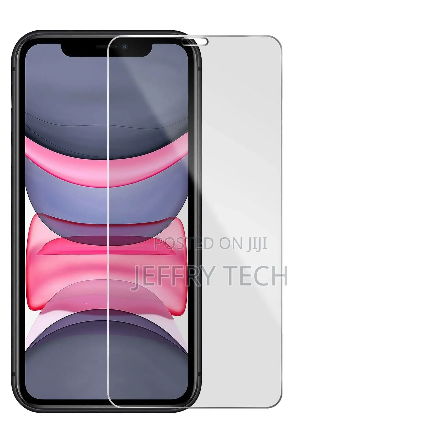 Protective Film Tempered Glass Screen iPhone 11/Pro Max Fas