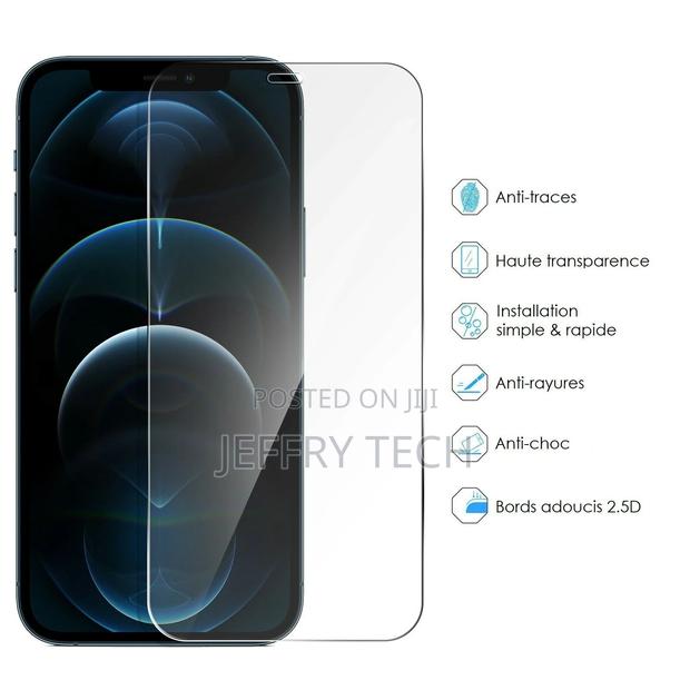 Screen Protector Film Tempered Glass Apple iPhone 12 Pro Max - thumbnail 2