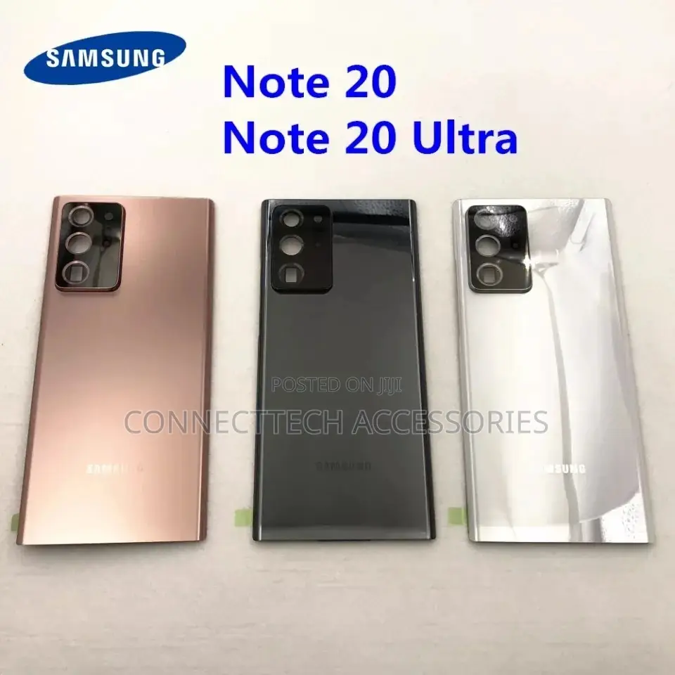 Samsung Galaxy Note 20 Ultra Back Glass With Camera Lens
