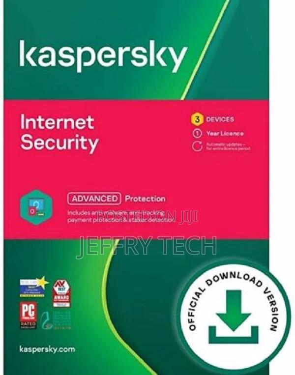 Kaspersky Internet Security 2022 1 PCS/Device 1 Year Antivir - main view