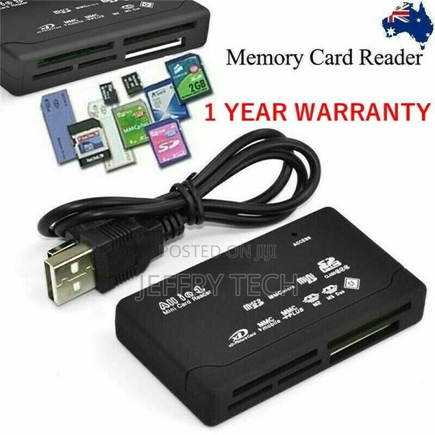 USB 2.0 All in One Multi Memory Card Reader TF MS M2 CF XD M - main view