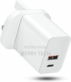 USB-C Q3 Fast PD Charging / USB-C UK Plug for Apple iPhone 1 - thumbnail 2