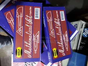 Mathematical Sets , Golf . 9pcs Geometry Set