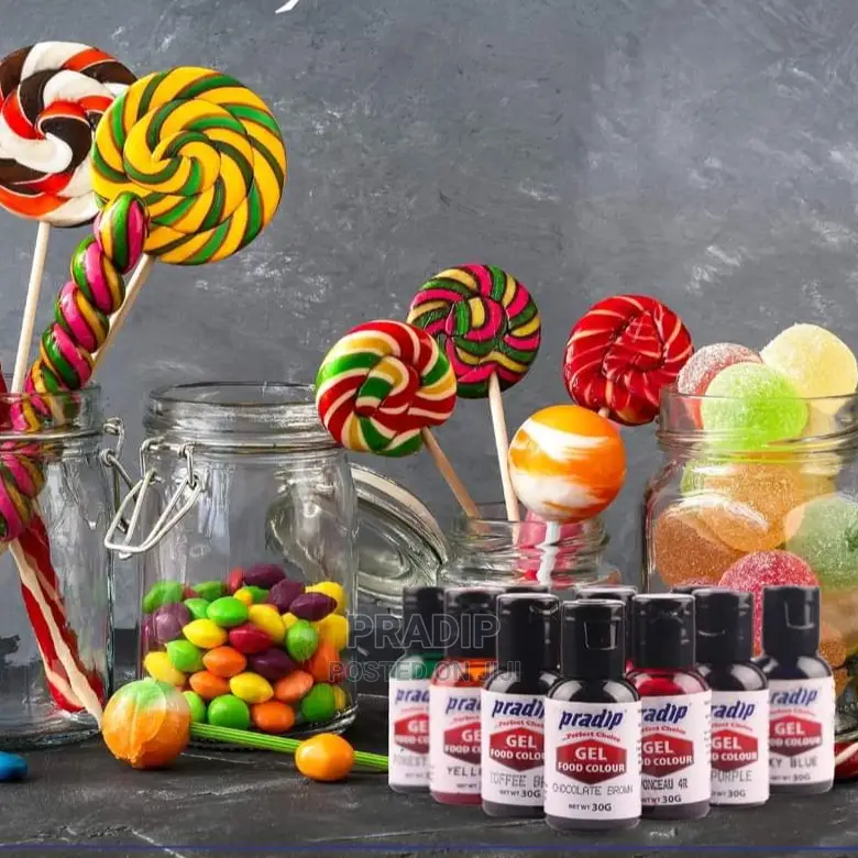 Food Gel Colors in 30g Now Available