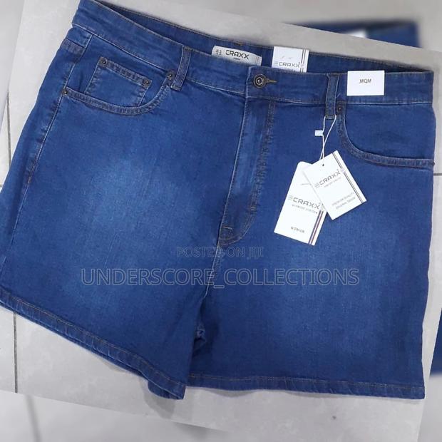 Executive Denim Shorts - main view