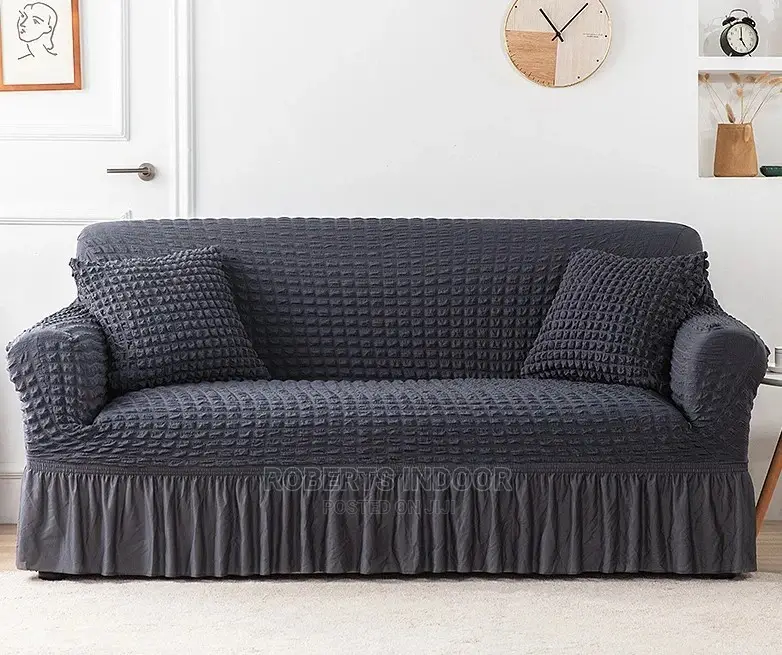 Grey Turkish Elastic Sofa Cover