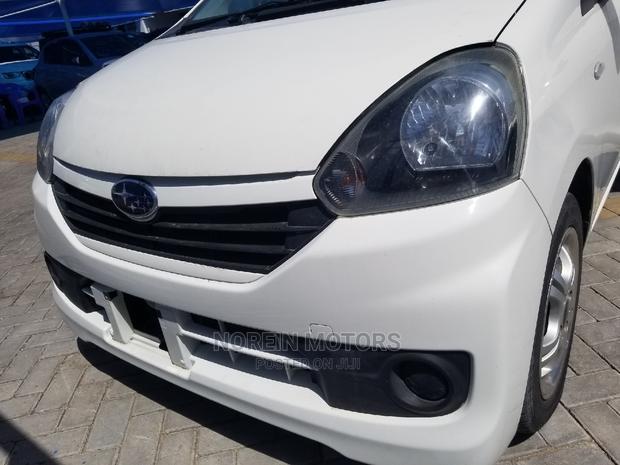 Subaru Pleo 2014 White - thumbnail 3
