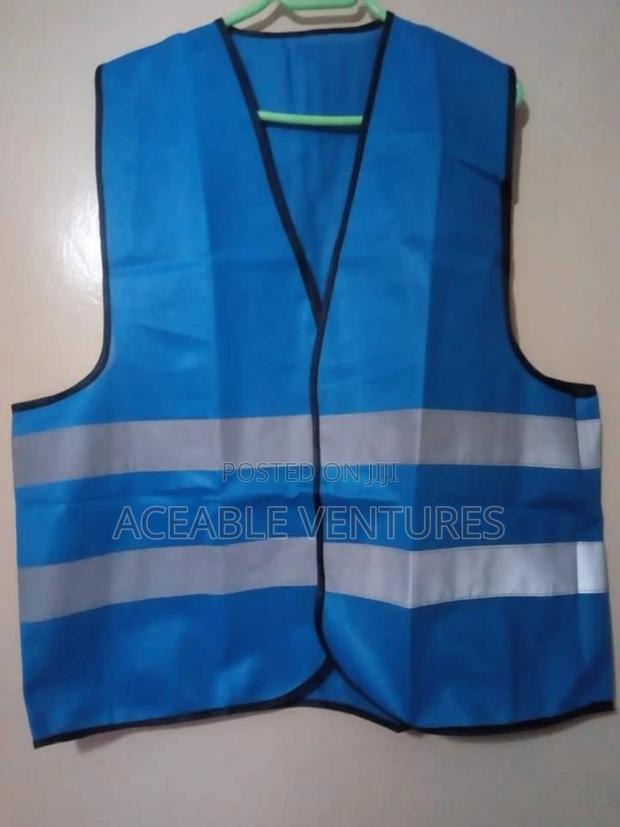 Blue Reflector Vests - thumbnail 2