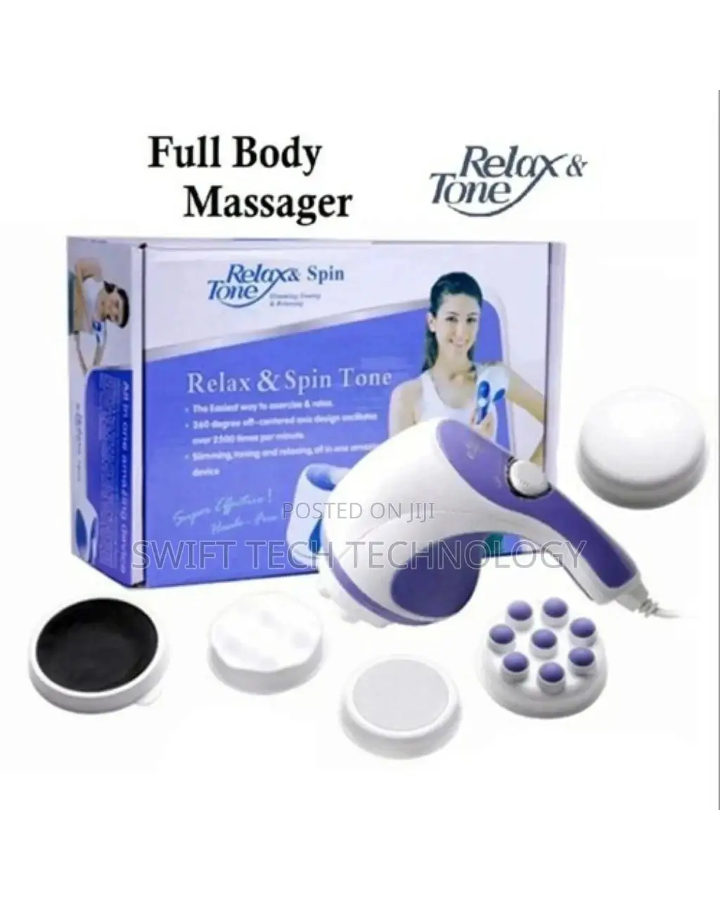 Relaxer Massager Spin and Toner