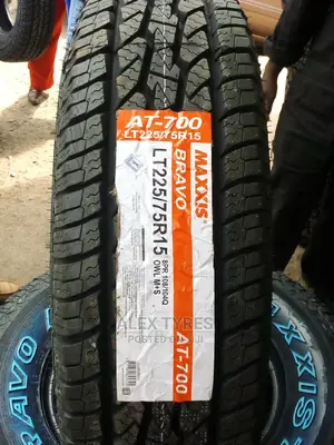 225/75r15 A/T 700 Maxxis Bravo Made in Thailand