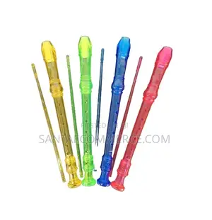 Musical Flute Instrument Descant Recorder- Multicolor