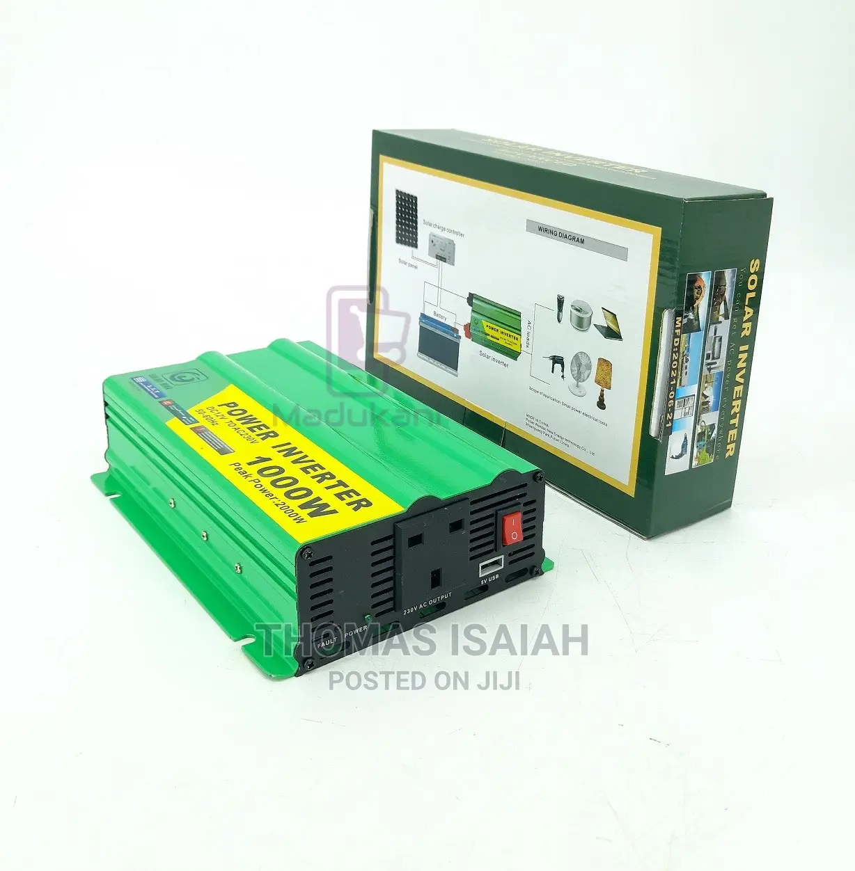 Original 1,000W DC To AC Inverter 2,000W Peak Power