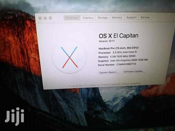Laptop Apple MacBook Pro 4GB Intel Core i5 HDD 500GB