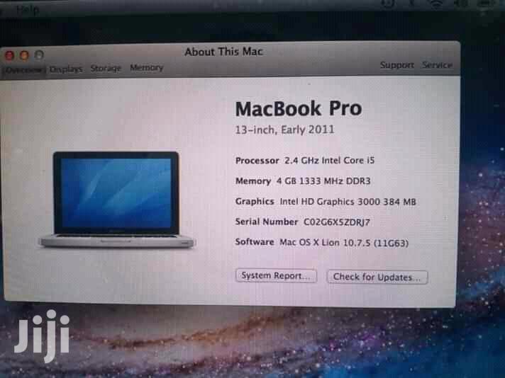 Laptop Apple MacBook Pro 4GB Intel Core i5 HDD 500GB