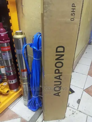 Max Power Aquapond Submersible Pump 50 L/M ,64 M Head,0.5 HP
