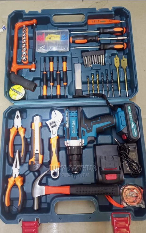 26v Cordless Drill With Tools
