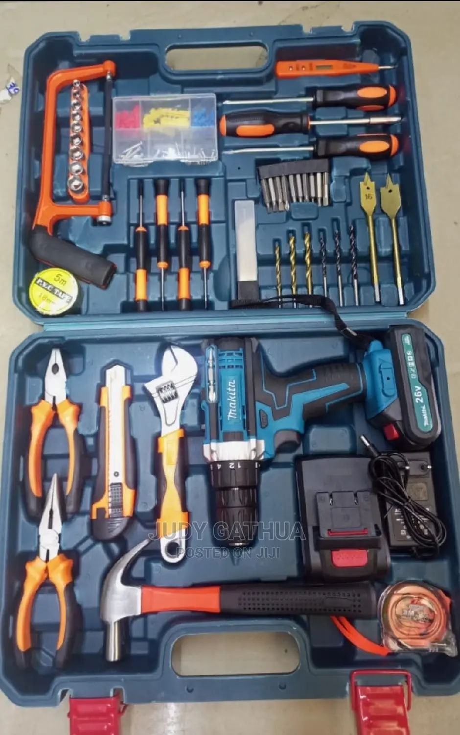 26v Cordless Drill With Tools