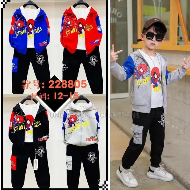 Spiderman Boys Track Suits - main view