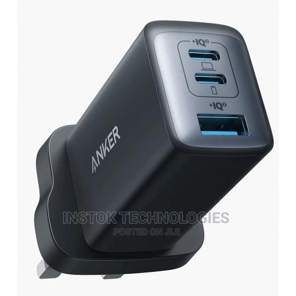 Anker Powerport Iii 3-Port Usb-C Charger 65W – Black