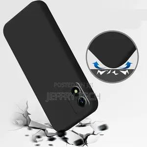 Silicone Lite Case for Vivo Y01, Black