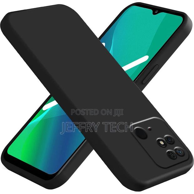 Silicone Lite Case for Xiaomi Redmi 10C, Black - thumbnail 2