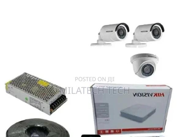 Optimum Hikvision 3 CCTV Cameras Complete System Kit