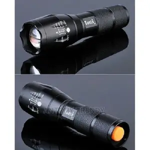 LED Tactical Flashlight, Super Bright High Lumen XML T6.