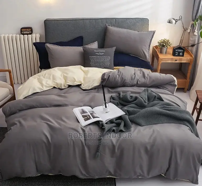 Grey Elegabt Duvet Cover 7*8