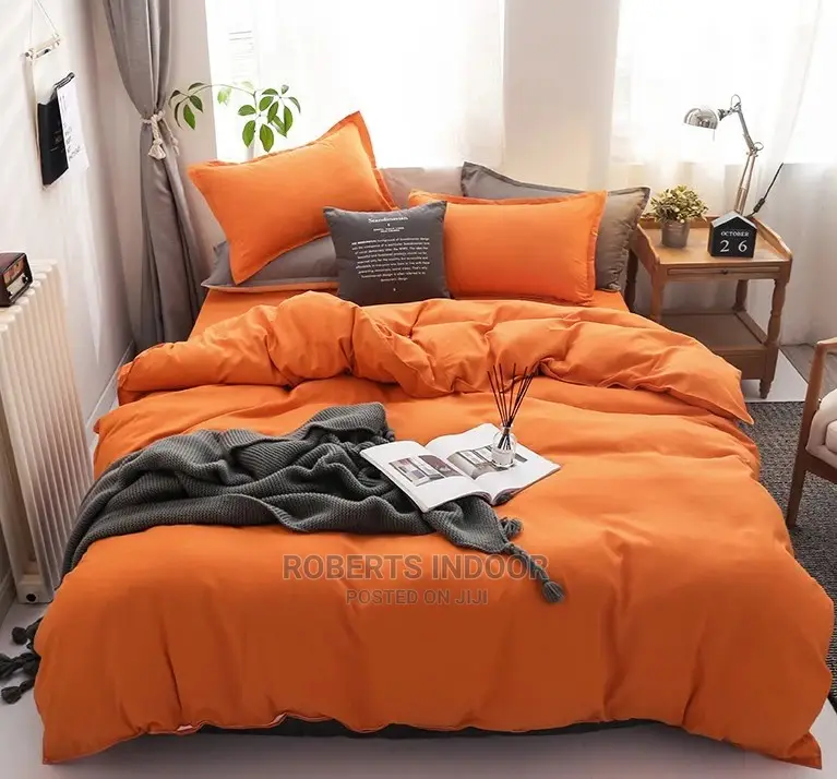Orange Elegant Duvet Cover