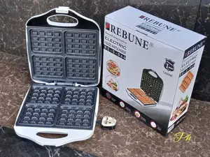 Rebune Waffle Maker Kitchen Non Stick Home Made WAFFLES