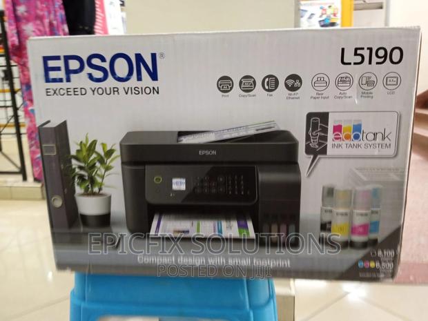 Epson L5190 Wi-Fi All-In-One Ink Tank Printer With ADF