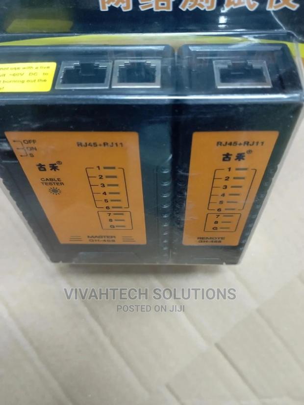 Ethernet Cable Tester - main view