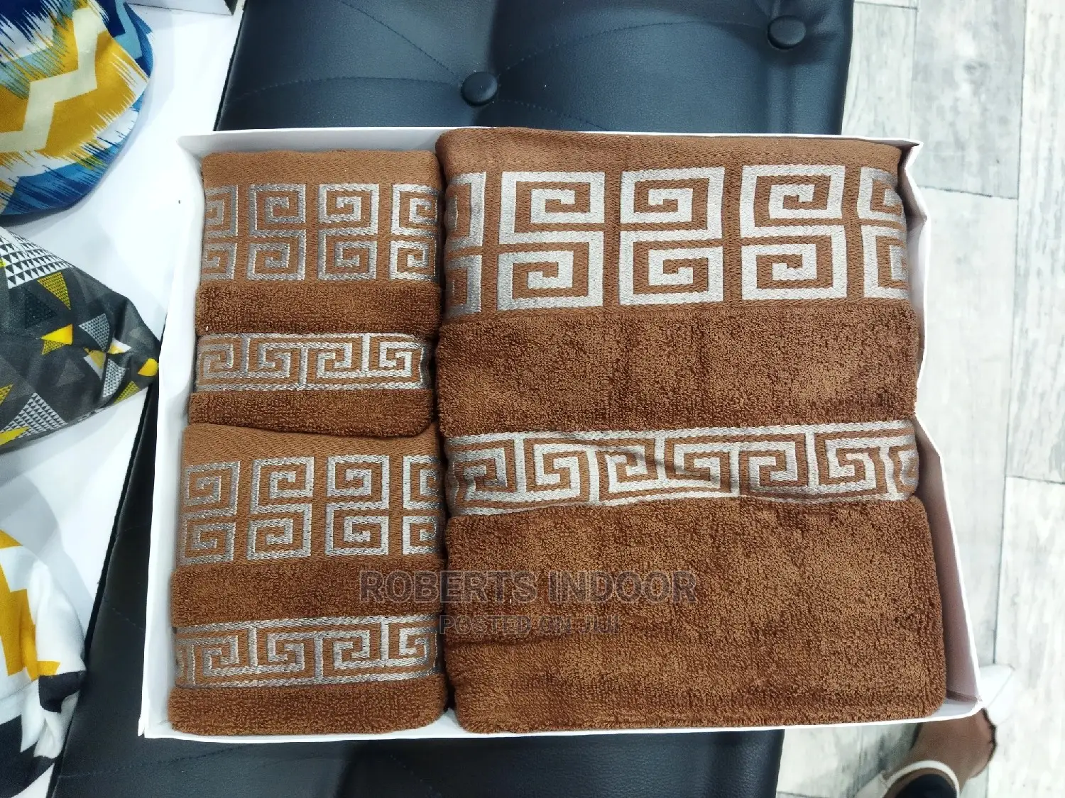 Brown 3 Piece Towel