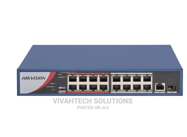 Hikvision 18 Port POE Switch DS-3E038P-E/M - main view
