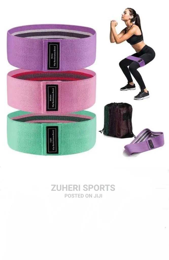 Resistance Bands Set of 3 Pieces in Pack