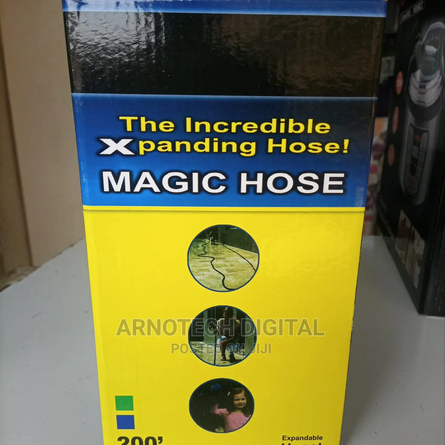 60m/200ft Expandable Magic Hose Pipe+ Water Gun