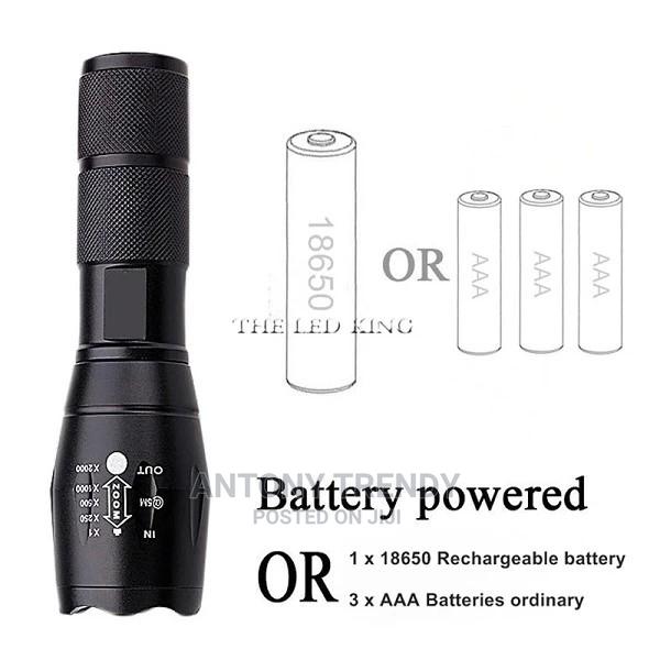 XMLT6 Led Flashlighttactical Flashlight Zoomable Waterproof. - main view