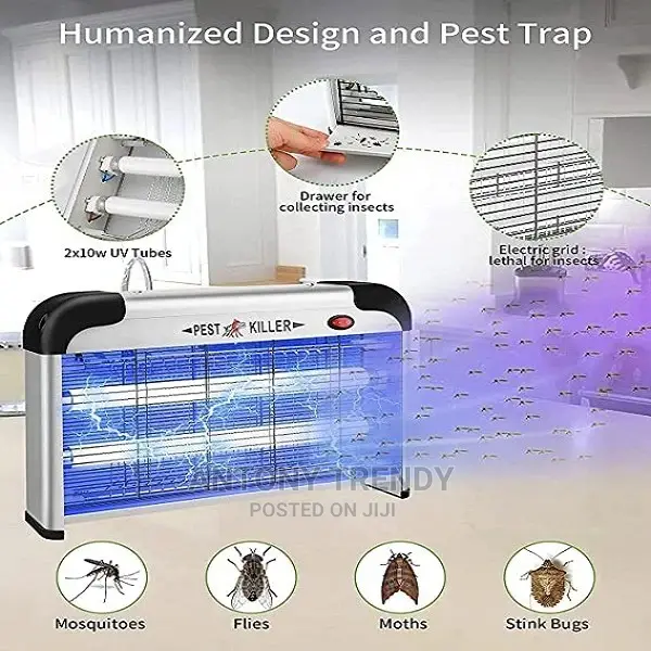 30W Zapper Outdoor Indoor Flies Electric Plug in Mosquito.