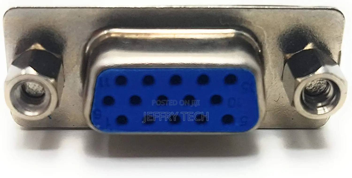 VGA/SVGA HD15 To HD15 / 15-pin Female To Female/Mini Gender