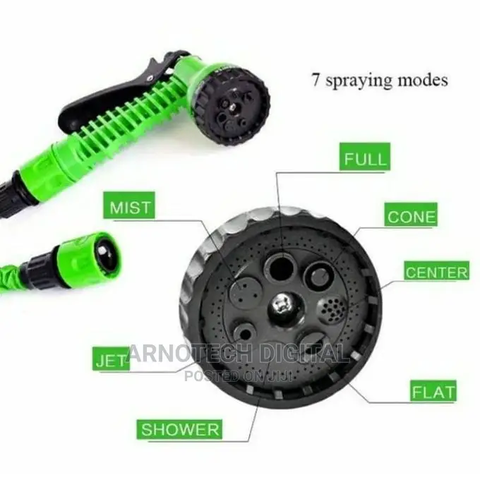 60m/200ft Expandable Magic Hose Pipe+ Water Gun