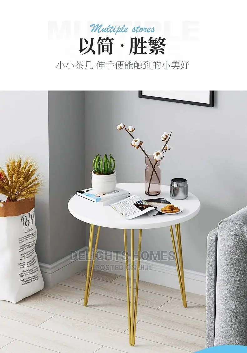 High-End Luxurious and Simple Side Table_car